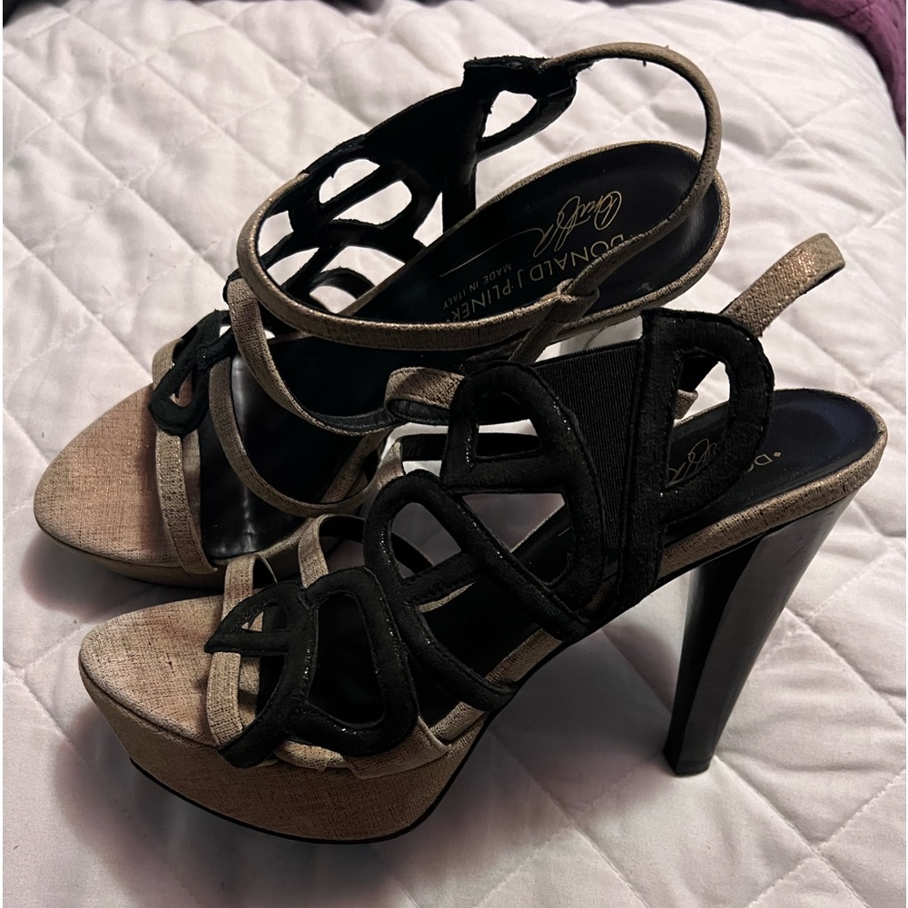 Sexy 5” heels! With PEACE on both shoes.